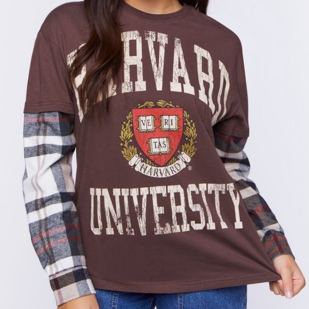 Harvard University Graphic Long Sleeve Tee